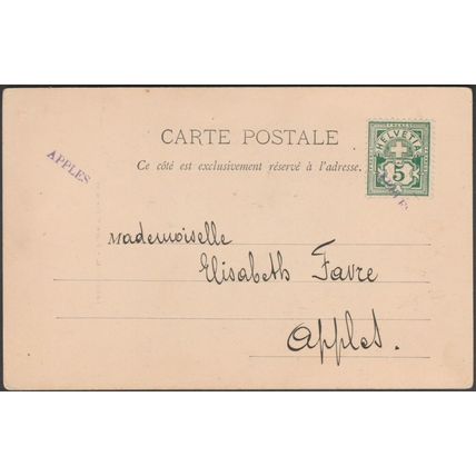 Place St-François, Lausanne, c.1900 - CPA