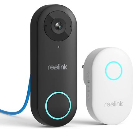 REOLINK Video Doorbell Poe Camera – 2K IP Security Camera Outdoor with Chime V2,