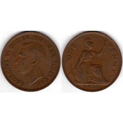 Great Britain. George VI. Penny 1950. dy23511