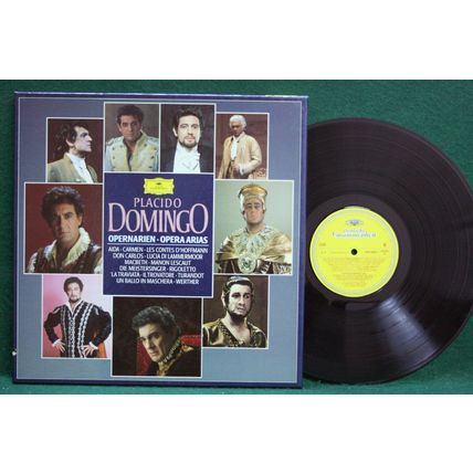 Placido Domingo - Opernarien - Opera Arias - 3-LP - 415 583-1 - NM