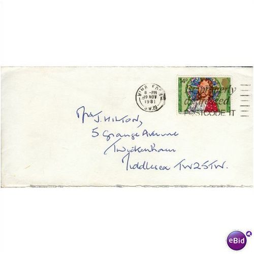 GB Cover 1981 - Christmas 14p