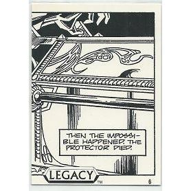 COMICS FUTURE STARS ' ASH CAN' LEGACY card # 6 (1993)