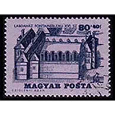 Hungary 1965 History of Tennis 80+40f Used Stamp