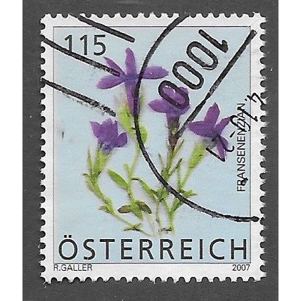 AUT 2007 115c 'FLORA DEFINITIVES ' FINE USED (EBID73-310)