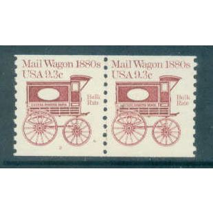 1903 9.3c Mail Wagon Very Fine MNH Dry Gum CNP Left 2 P0093