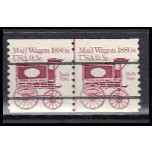 1903a 9.3c Mail Wagon Fine MNH Dry Gum CNP Left 1 PA0403