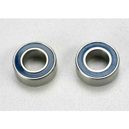 TRA5115 TRAXXAS Ball bearings, blue rubber sealed (5x10x4mm) (2)