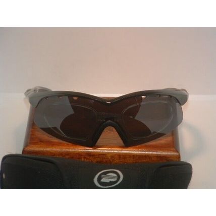 Pre-Owned Black Shield Cycling Glasses