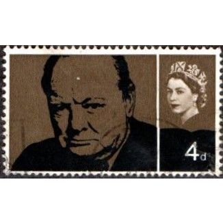 1965 Churchill Commemoration. 4d. (Ord) Fine Used