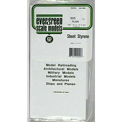 020 Plain Sheets 6'x12' 3pk