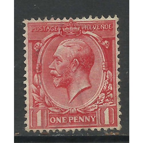 GB 1924 - 26 KGV 1d Scarlet wmk 111 SG 419 ( M70 )