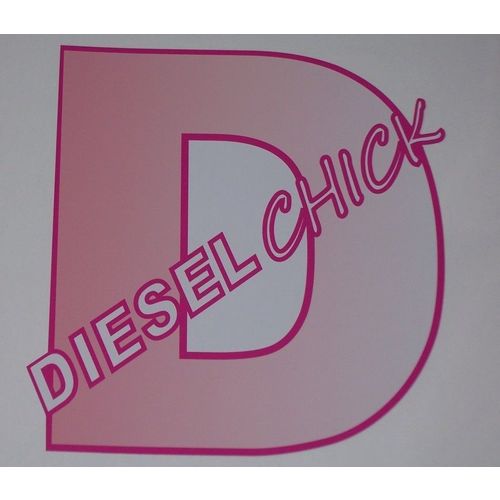 Diesel Chick Camo Decal decals F250 Muddy F350 Ram GMC Sticker Power Stroke 2500
