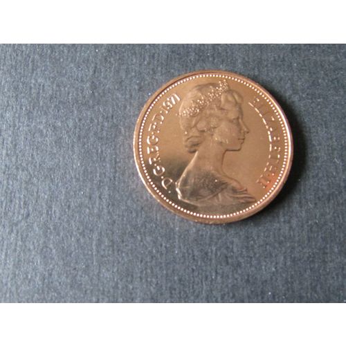 1971 QUEEN ELIZABETH II TWO NEW PENCE FREE POST. AF