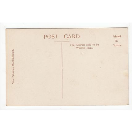 Interior of Church Monks Eleigh Postcard RP Suffolk