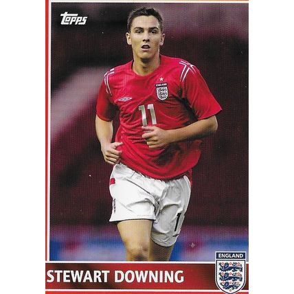 Topps ENGLAND 2005 Trading Card: Team England - 48, Downing