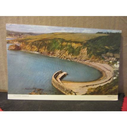POLKERRIS, CORNWALL unused vintage postcard RP by Jarrold =