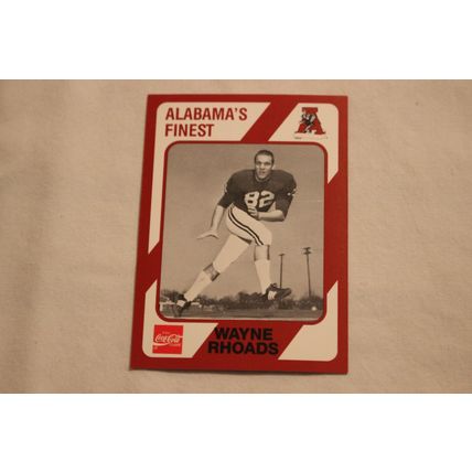 Wayne Rhodes 1989 Collegiate Collection Alabama's Finest NO. 469