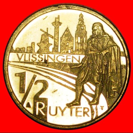 DE RUYTER 1607-1676:NETHERLANDS★½ RUYTER (=50 EUROCENT)2007★LOW START★NO RESERVE