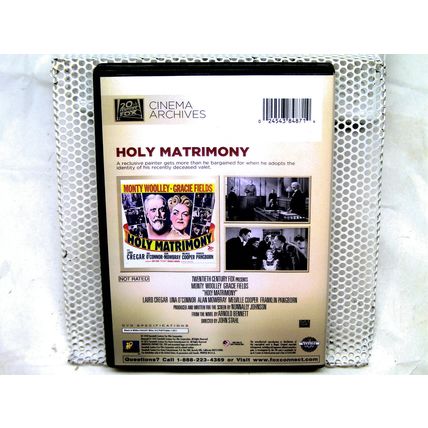 Holy Matrimony [DVD] [1943]