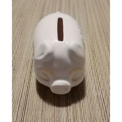 Piggy Bank Mice Playing Aston Fine English Bone China Small 10CM Long