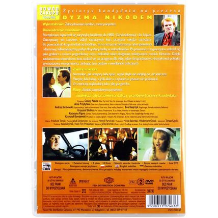 Kariera Nikosia Dyzmy (DVD) 2002 Cezary Pazura, Anna Przybylska POLSKI