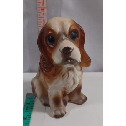 4 1/4 inch ceremic cocker spaniel dog fiquirine good