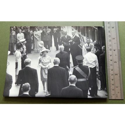 Vintage State Visit President India Radhakrishnan 1963 Press Photos & Programme