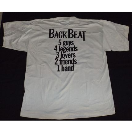 The Beatles “Back Beat” Movie Promotional T-shirt, XL, New