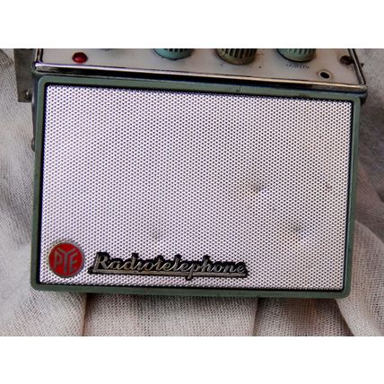Police PYE Vangard / AM10 1960’s Control Box & Speaker For Motorbike & Car