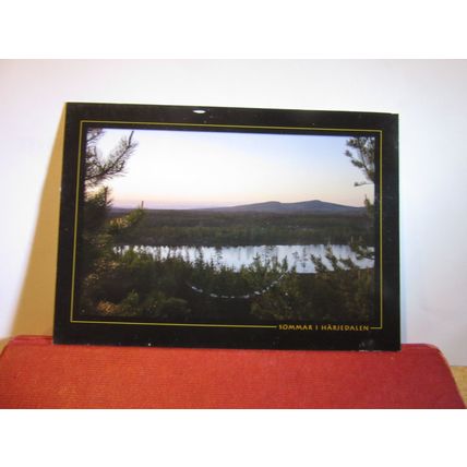 SOMMAR I HARJEDALEN, SWEDEN used postcard 2003 stamp =