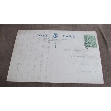 Early Fr Postcard - The Leas towards Harbour, Folkestone - Kent
