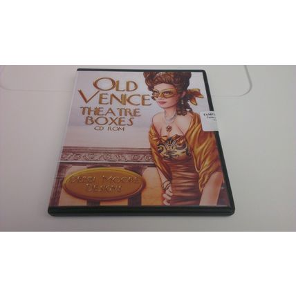 Debbie Moore Old Venice Theatre Boxes Papercrafting CD rom