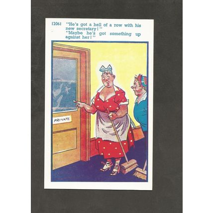 C Richter Cards Saucy Comic Postcard 12061
