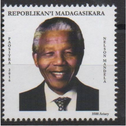 Madagascar 2016 / 2017 Mi. 2688 Nelson Mandela South Africa Nobel peace prize