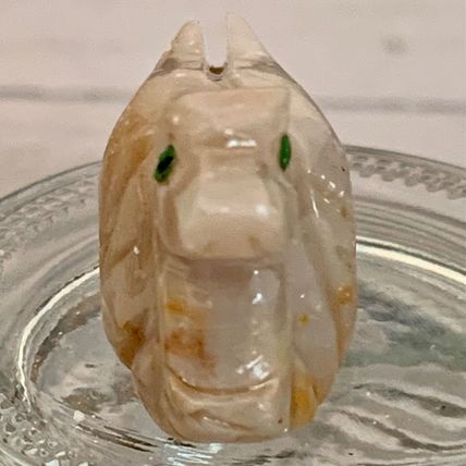 Soapstone Duck Miniature Figurine Carving Crystal Healing Animal Pocket Pet 1.5"