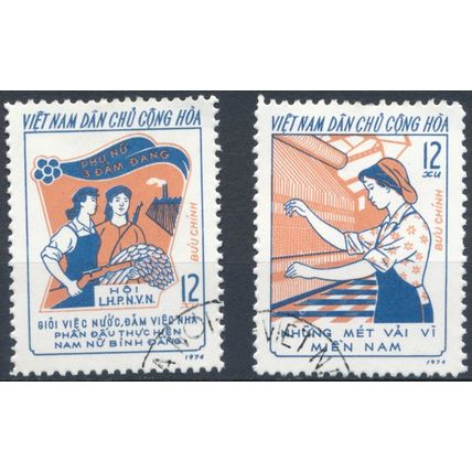 3 Responsibilities Women's Movement - Vietnam 1974 - F H - MiNr 761/2