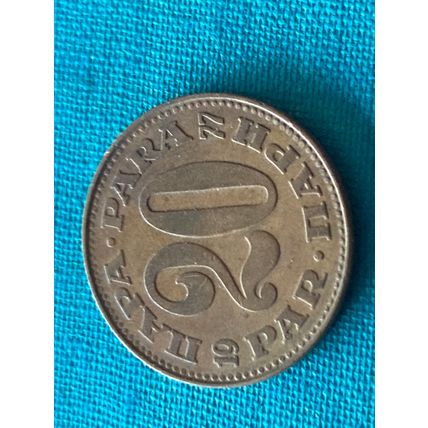 Umlaufmünze Jugoslawien 20 Para 1977