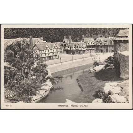 Hastings Model Village, Sussex, c.1955 - Mason's RP Postcard