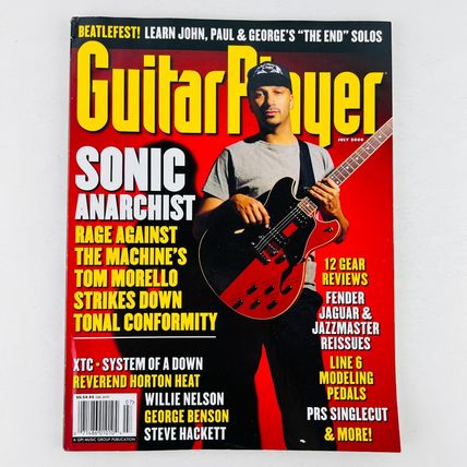 Guitar Player Magazine - July 2000 Tom Morello Cover