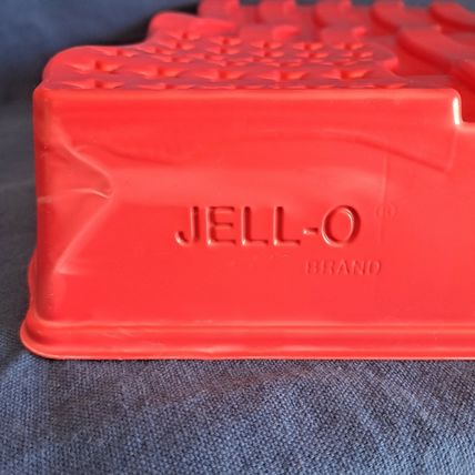 AMERICAN FLAG JELL-O MOLD Big Jello Jiggler United States America Gelatin