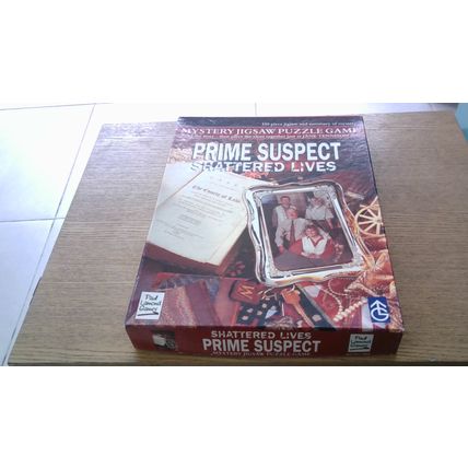 PRIME SUSPECT: SHATTERED LIVES Mystery Jigsaw Puzzle Game (550 Piece) 1994