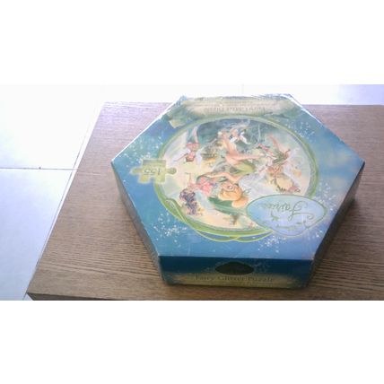Disney FAIRIES: FAIRY GLITTER PUZZLE Circular Jigsaw (155 Piece) Disney Store