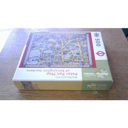 PETER PAN MAP OF KENSINGTON GARDENS Jigsaw Puzzle (500 Piece) Pomegranate