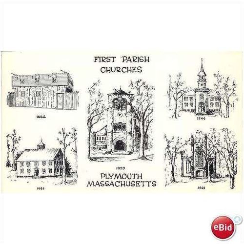 1960's First Parish Churches, Plymouth, Massachusetts