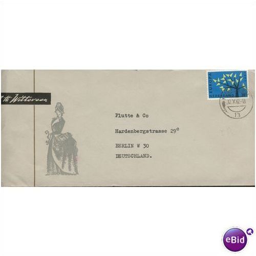 Netherlands 1962 - SG 920 - commercial cover 41