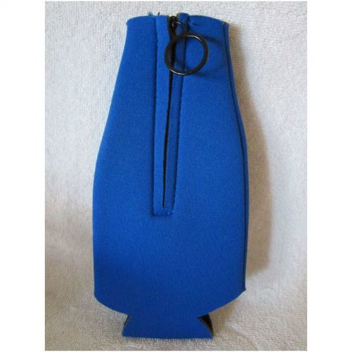 Celebrity Cruises Foam Insulated Beverage Craft Beer Holder Navy Blue Zippered