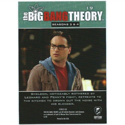 The Big Bang Theory Seasons 3 & 4 - #19