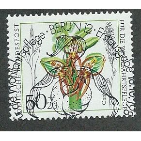 GER 1984 50pf + 20pf 'FLOWERS' FINE USED (EBID49-507)