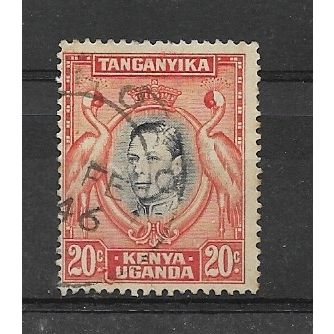 KUT.SG139 20c South African Crowned Cranes.Variety Unchecked.Fine Used.May19h