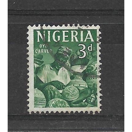 Nigeria.SG93 3d Oyo Carver.Fine Used.Nov19a